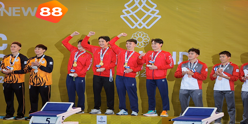 Bơi Việt Nam Khẳng Định Vị Thế Tại SEA Games 33 với 6 HCV - hình ảnh - new88-app.vip