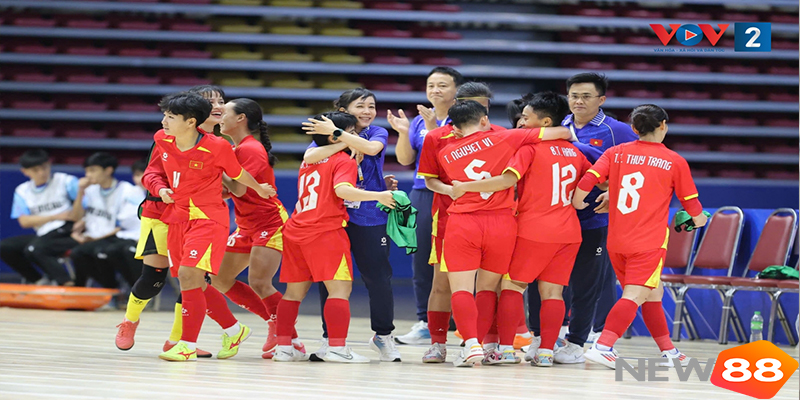 Bóng Đá futsal Nữ Việt Nam Giành HCV Lịch Sử SEA Games 33 - hình ảnh - new88-app.vip