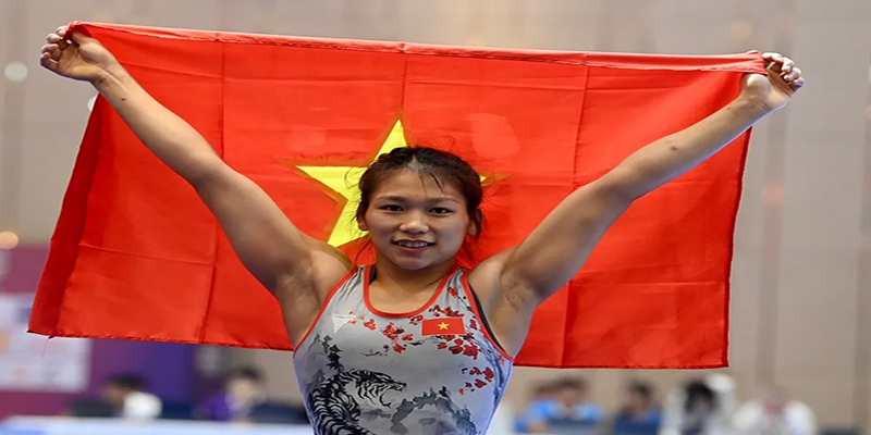 3 Chị Em Đô Vật Tự Do Lập Kỷ Tích Lịch Sử Tại SEA Games 33 - hình ảnh - new88-app.vip